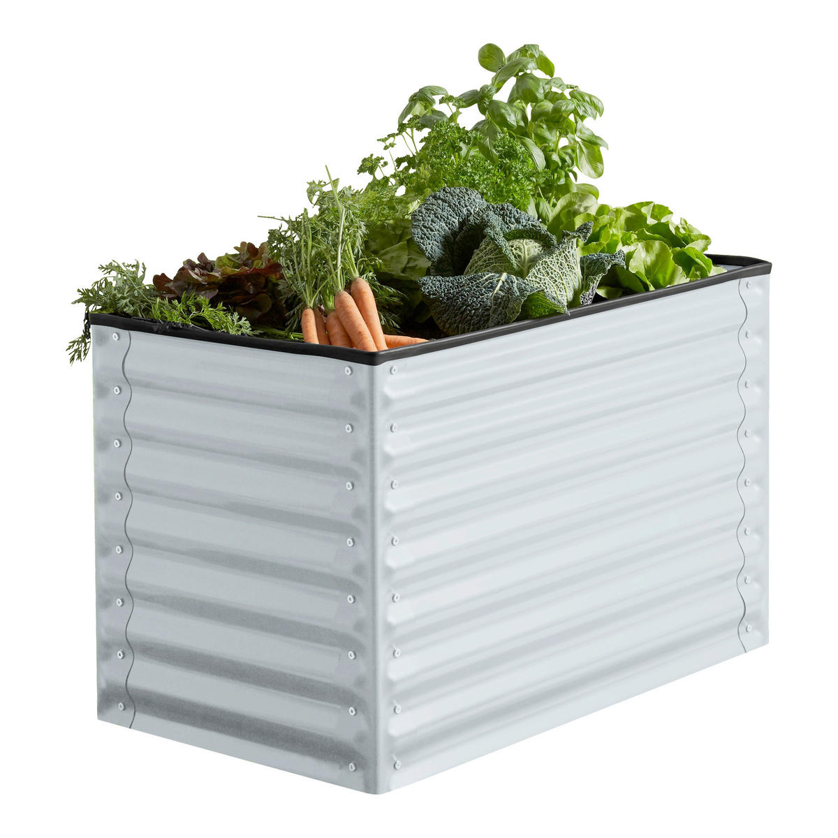 HOCHBEET  - Anthrazit, Basics, Metall (100/60/60cm)