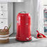 ABFALLSAMMLER Kickmaster CL Soft 33 L - Rot/Schwarz, Basics, Kunststoff/Metall (41/69cm) - Wesco