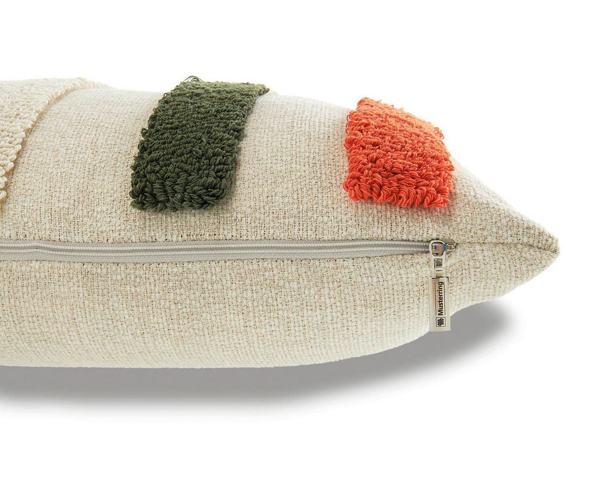 KISSENHÜLLE MR-Rythm multi 45/45 cm  - Beige/Multicolor, Design, Textil (45/45cm) - Musterring