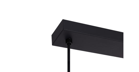 HÄNGELEUCHTE 67/12/120 cm  - Schwarz/Grau, Trend, Glas/Metall (67/12/120cm) - Novel