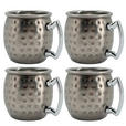 MOSCOW-MULE-BECHER  - Silberfarben/Grau, Trend, Metall - Novel