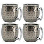 MOSCOW-MULE-BECHER  - Silberfarben/Grau, Trend, Metall - Novel