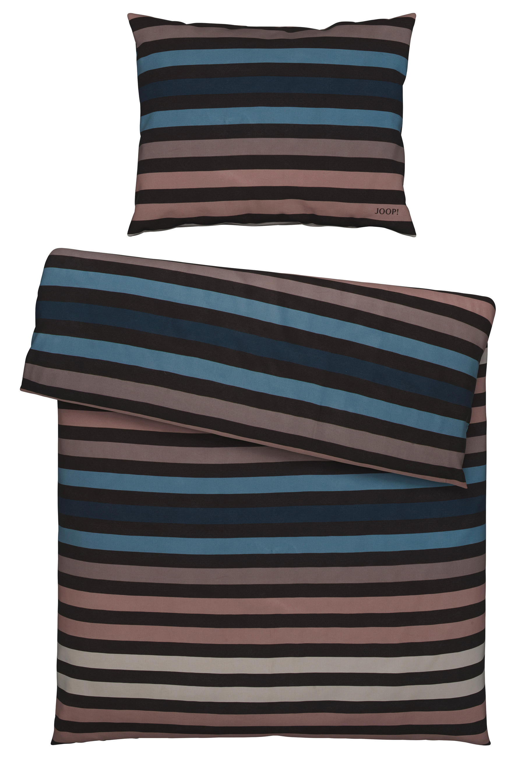 ÁGYNEMŰHUZAT-GARNITÚRA 140/200 cm  - bézs/barna, Design, textil/természetes anyagok (140/200cm) - Joop!