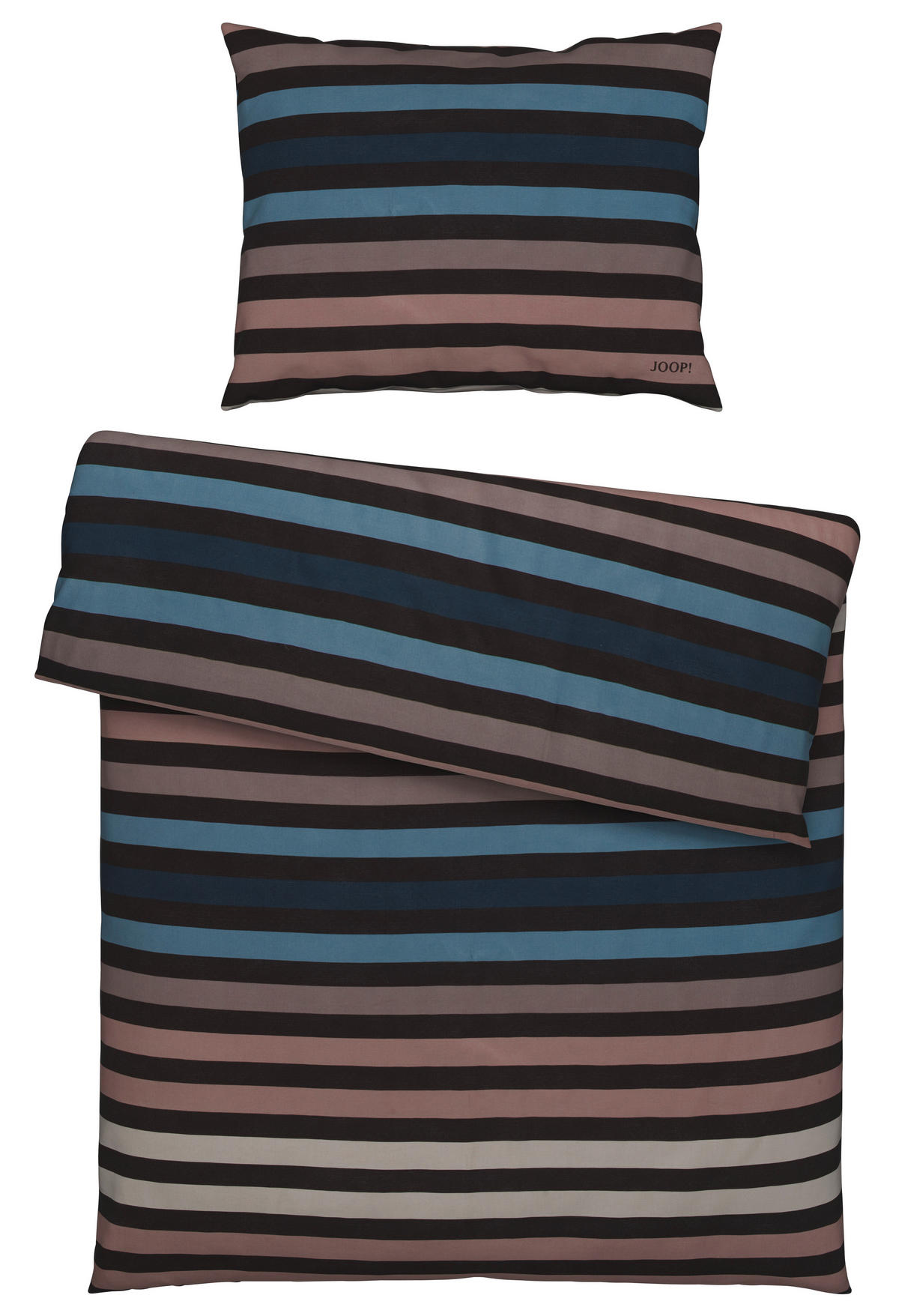 ÁGYNEMŰHUZAT-GARNITÚRA 140/200 cm  - bézs/barna, Design, textil/természetes anyagok (140/200cm) - Joop!