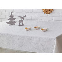 ASZTALTERÍTŐ   - ezüstszínű, Design, textil (140/220cm)