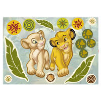 DEKOSTICKER 50/70 cm     - Klar/Gelb, LIFESTYLE, Kunststoff (50/70cm) - Disney