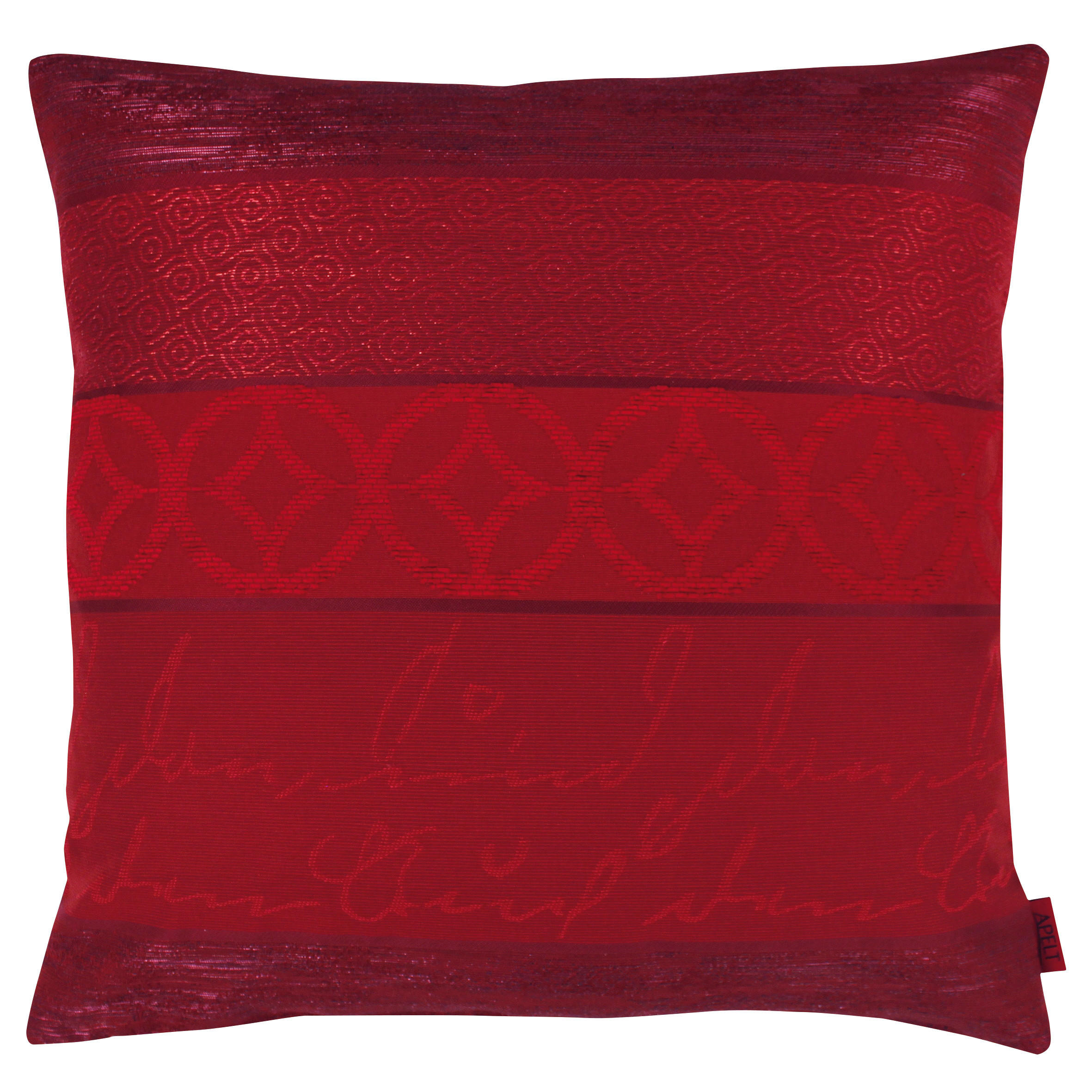 KISSENHÜLLE 49/49 cm  - Dunkelrot, Basics, Textil (49/49cm) - Ambiente