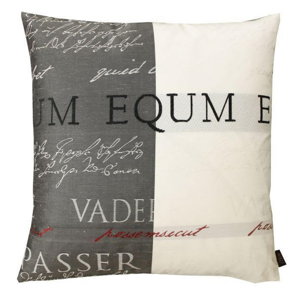 KISSENHÜLLE 49/49 cm  - Schwarz/Weiß, Basics, Textil (49/49cm) - Ambiente