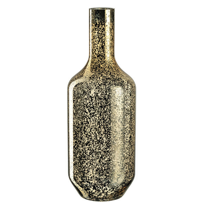 VÁZA, sklo, 50 cm - zlatá, Lifestyle, sklo (18/50/18cm) - Leonardo