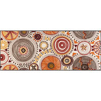 KÜCHENLÄUFER 75/190 cm Boho Style Multicolor  - Multicolor, KONVENTIONELL, Kunststoff (75/190cm) - wash+dry