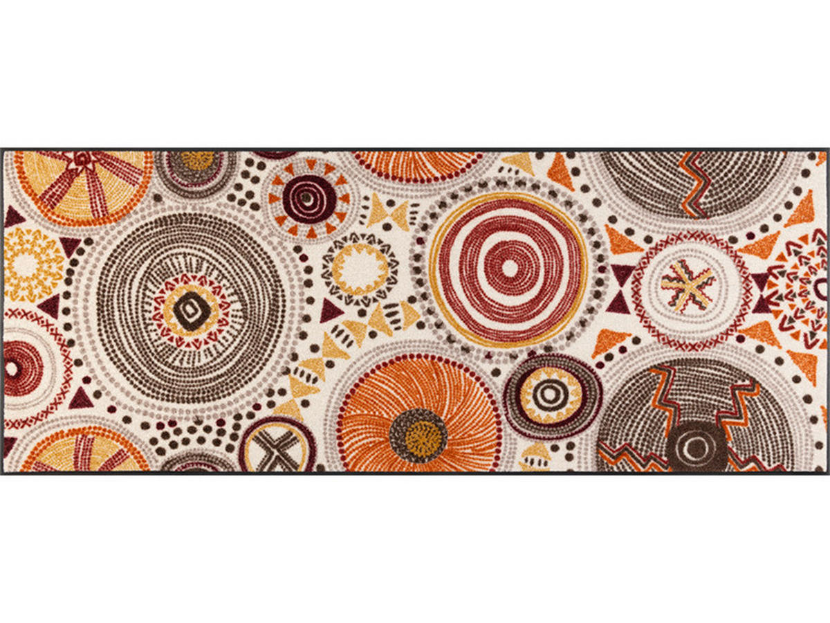 KÜCHENLÄUFER 75/190 cm Boho Style Multicolor  - Multicolor, KONVENTIONELL, Kunststoff (75/190cm) - wash+dry