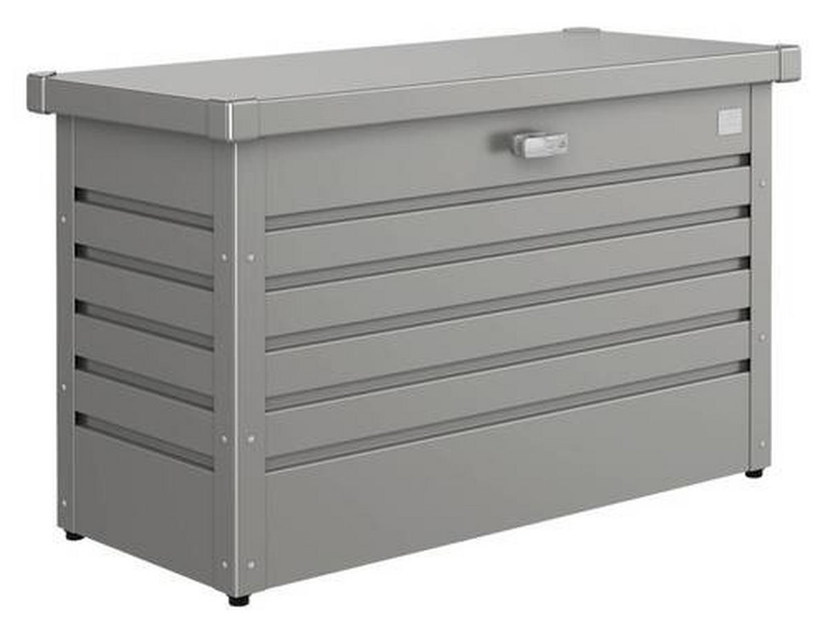 KISSENBOX - Grau, Basics, Metall (101/61/46cm)