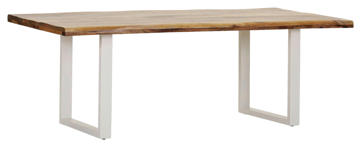 TISCHPLATTE Naturfarben   - Naturfarben, Design, Holz (220/100/5cm) - Landscape