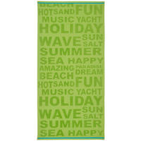 PROSOP DE PLAJĂ 70/140 cm verde  - verde, Konventionell, textil (70/140cm) - Esposa