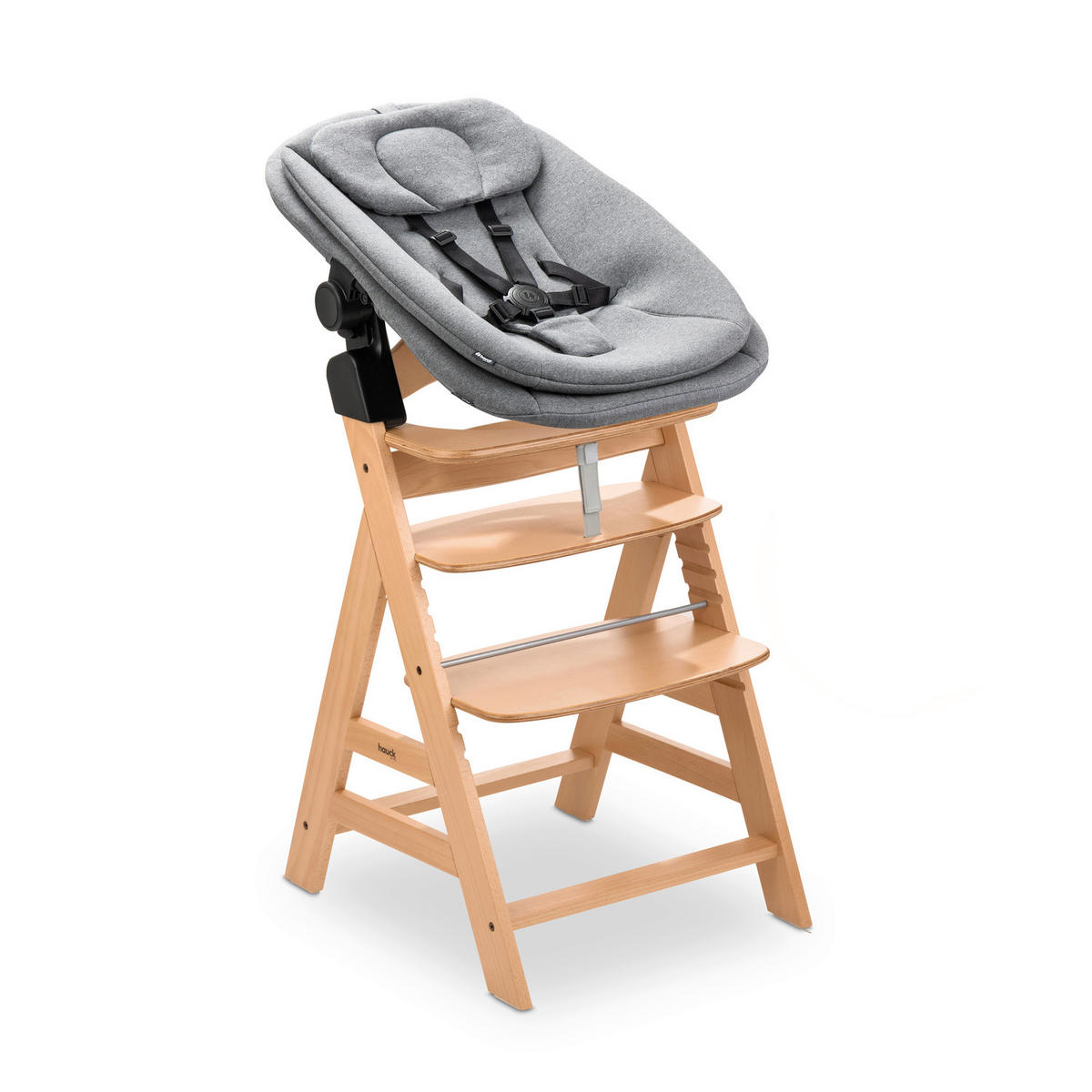 HOCHSTUHLLIEGE Highchair Bouncer  - Dunkelgrau, Basics, Kunststoff/Textil (49/44/68cm) - Hauck