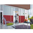 RAUMTEILERSYSTEM - Blau/Edelstahlfarben, KONVENTIONELL, Glas/Holzwerkstoff - Novel RAUMTEILERSYSTEM - Blau/Edelstahlfarben, KONVENTIONELL, Glas/Holzwerkstoff - Novel