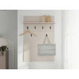 GARDEROBE 6-teilig  in 240/194/35 cm  - Kaschmir, Basics, Holzwerkstoff/Textil (240/194/35cm) - Carryhome