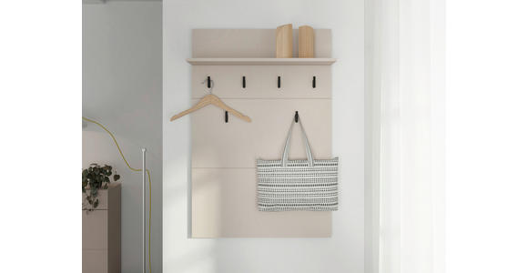 GARDEROBE 6-teilig  in 240/194/35 cm  - Kaschmir, Basics, Holzwerkstoff/Textil (240/194/35cm) - Carryhome