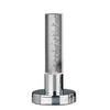 LED-TISCHLEUCHTE 12/12/24 cm   - Chromfarben/Weiß, Design, Kunststoff/Metall (12/12/24cm)