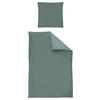 BETTWÄSCHE Makosatin 240/220 cm  - Grün, KONVENTIONELL, Textil (240/220cm) - Irisette
