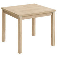 ESSTISCH Eiche San Remo quadratisch  ausziehbar, Variantenauswahl  - Eiche San Remo, KONVENTIONELL, Holzwerkstoff (80-140/80/76cm) - Valdera