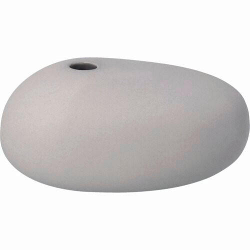 VASE  - Grau, Basics, Keramik (11,0/7,5/6,0cm) - Räder