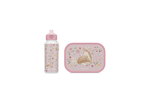 PAUSENSET lunchset campus (pu+bd) - fairy garden  - KONVENTIONELL (20.5/7.5/18.8cm) - Mepal