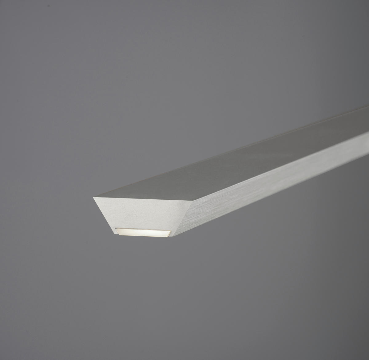 LED-HÄNGELEUCHTE 115/5/140 cm  - Alufarben, Design, Metall (115/5/140cm) - BOPP