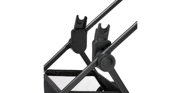KINDERWAGENSET  - Schwarz, Basics, Textil/Metall - My Baby Lou