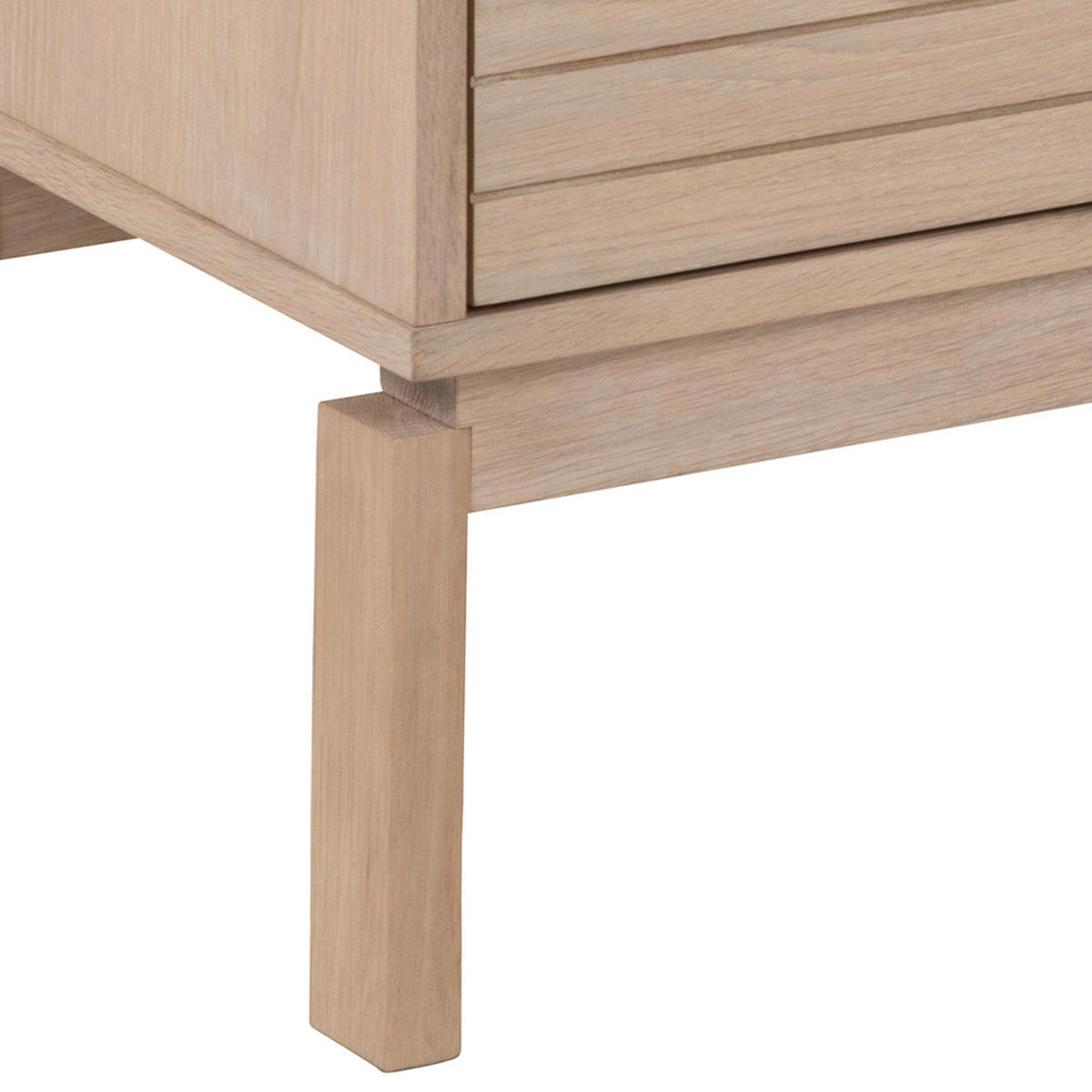 NIZKA OMARICA barve hrasta  - barve hrasta/bela, Design, leseni material/les (160/50/40cm) - Livetastic