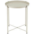 BEISTELLTISCH in Metall 47,5/47,5/53 cm  - Kaschmir, Basics, Metall (47,5/47,5/53cm) - Carryhome