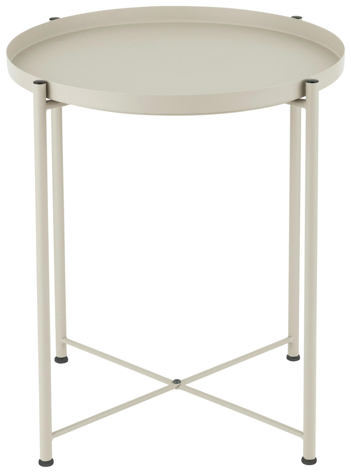 BEISTELLTISCH Metall 47,5/47,5/53 cm  - Kaschmir, Basics, Metall (47,5/47,5/53cm) - Carryhome