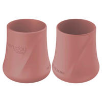 DJEČJA ČAŠA   90 ml    - crvena, Basics, prirodni materijali (20,1/26,5/13,2cm) - Everyday Baby
