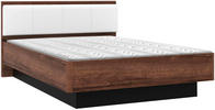 POSTEL 140/200 cm, kompozitní dřevo, černá, bílá, barvy dubu - bílá/černá, Design, kompozitní dřevo/textil (140/200cm) - Carryhome