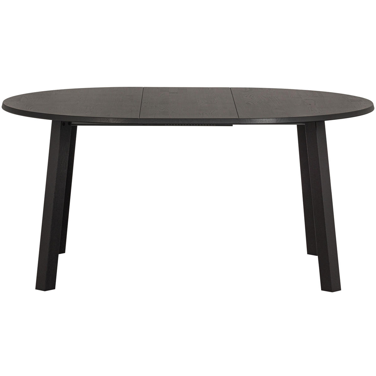 ESSTISCH in Holz 120-200/120/75 cm  - Schwarz, Design, Holz (120-200/120/75cm) - Livetastic