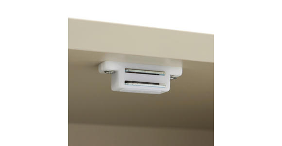 VITRINE  in Seidengrau  - Seidengrau, Design, Glas/Holzwerkstoff (80/103/35cm) - Xora