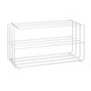 SCHUHREGAL 73/40/28,5 cm  - Weiß, Design, Metall (73/40/28,5cm) - MID.YOU