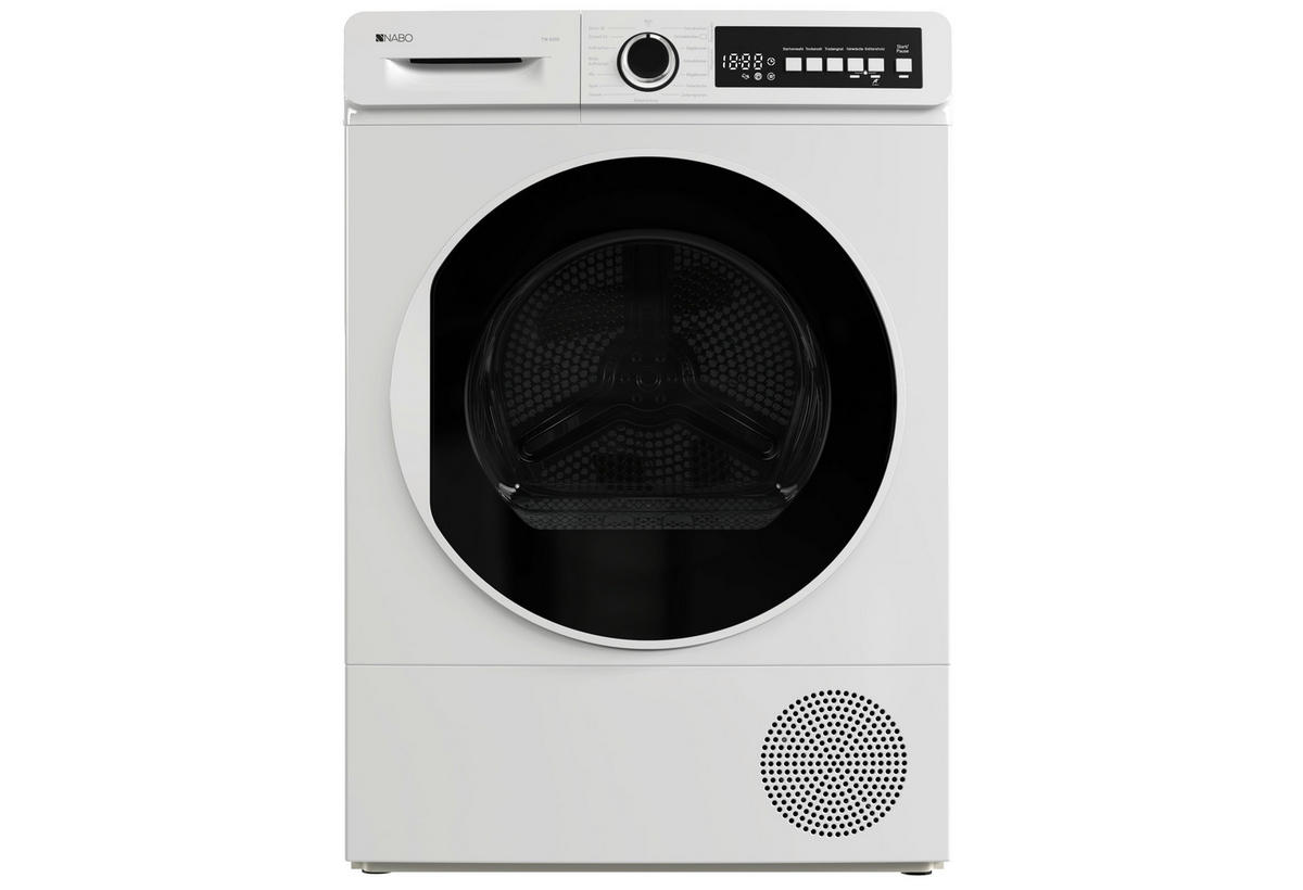 WÄRMEPUMPENTROCKNER TW 8200  - Weiß, Basics, Metall (59,6/84,5/56,3cm) - Nabo
