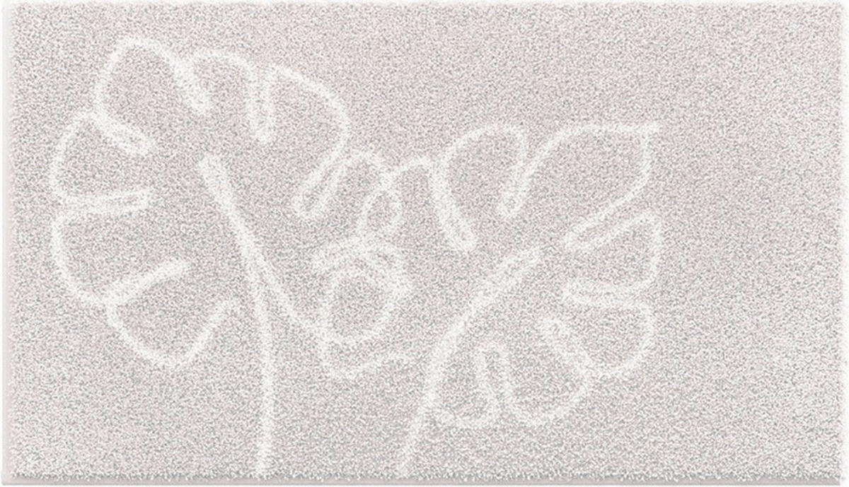 BADEMATTE Beige 60/100 cm  - Beige, Design, Kunststoff/Textil (60/100cm) - Grund