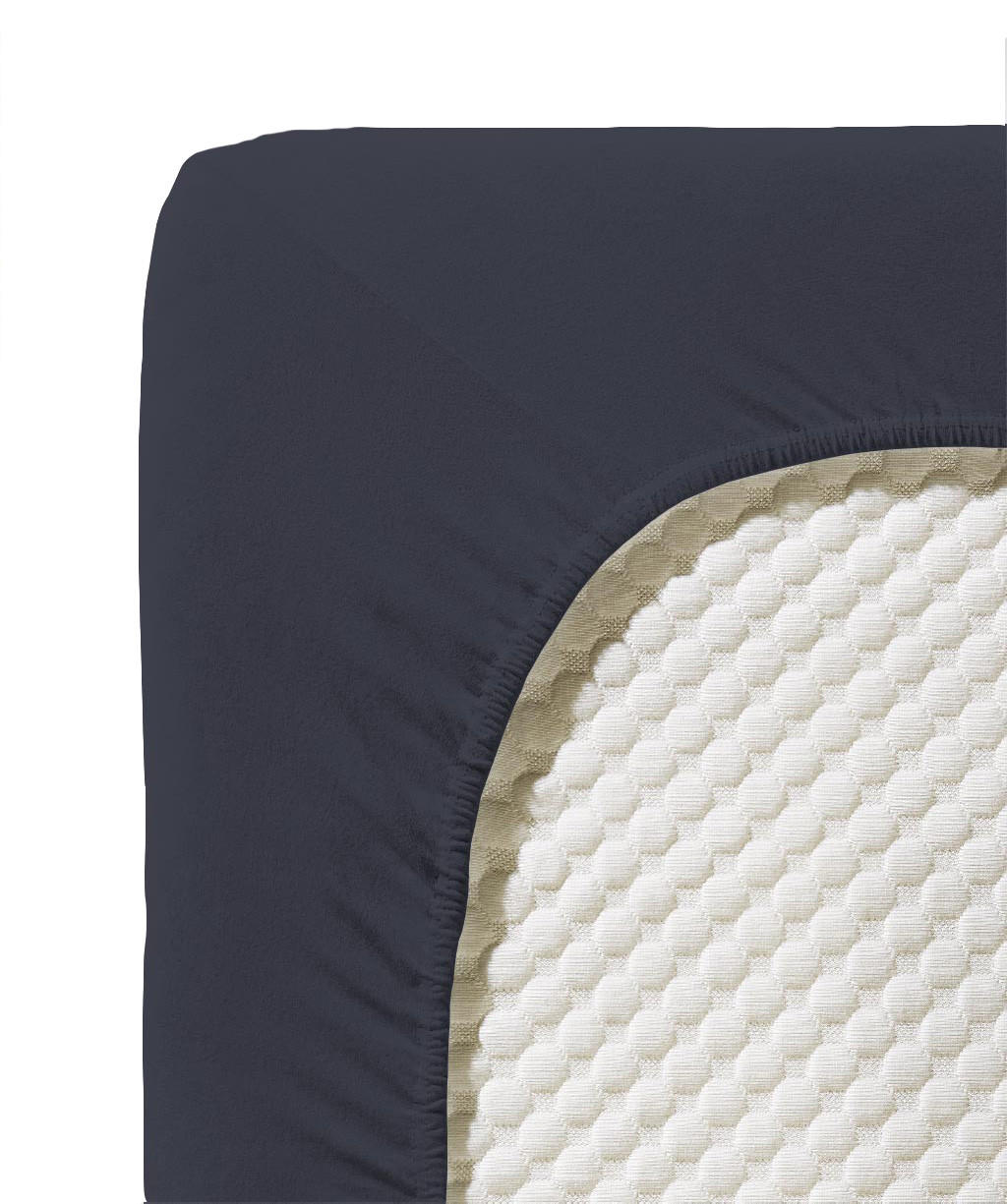 SPANNBETTTUCH Jenny C Single-Jersey - Anthrazit, Basics, Textil (100/200cm) - Fleuresse
