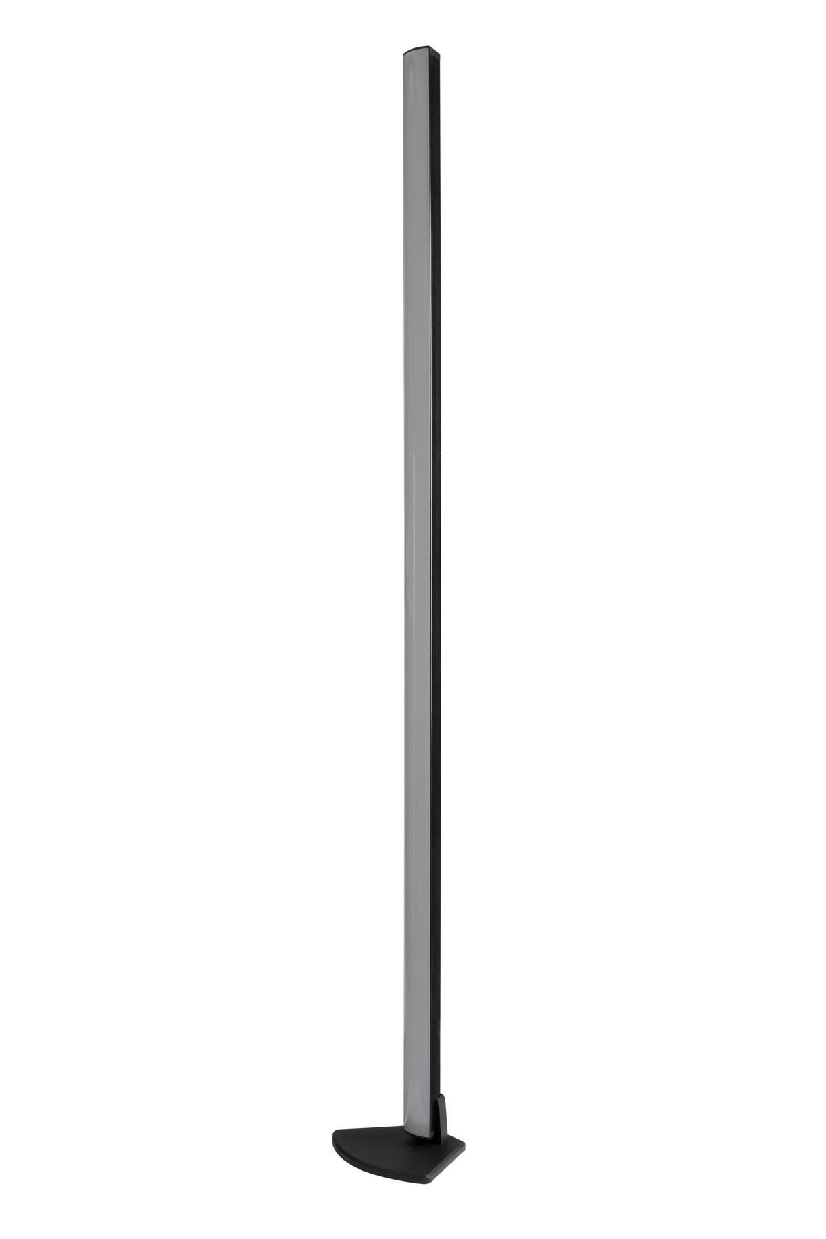 LED-STEHLEUCHTE 17,5/13/121,5 cm    - Schwarz/Weiß, LIFESTYLE, Kunststoff (17,5/13/121,5cm) - Novel