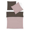 BETTWÄSCHE Black Premium Jersey Interlock-Jersey 135/200 cm  - Dunkelgrau/Grau, Basics, Textil (135/200cm) - Fleuresse