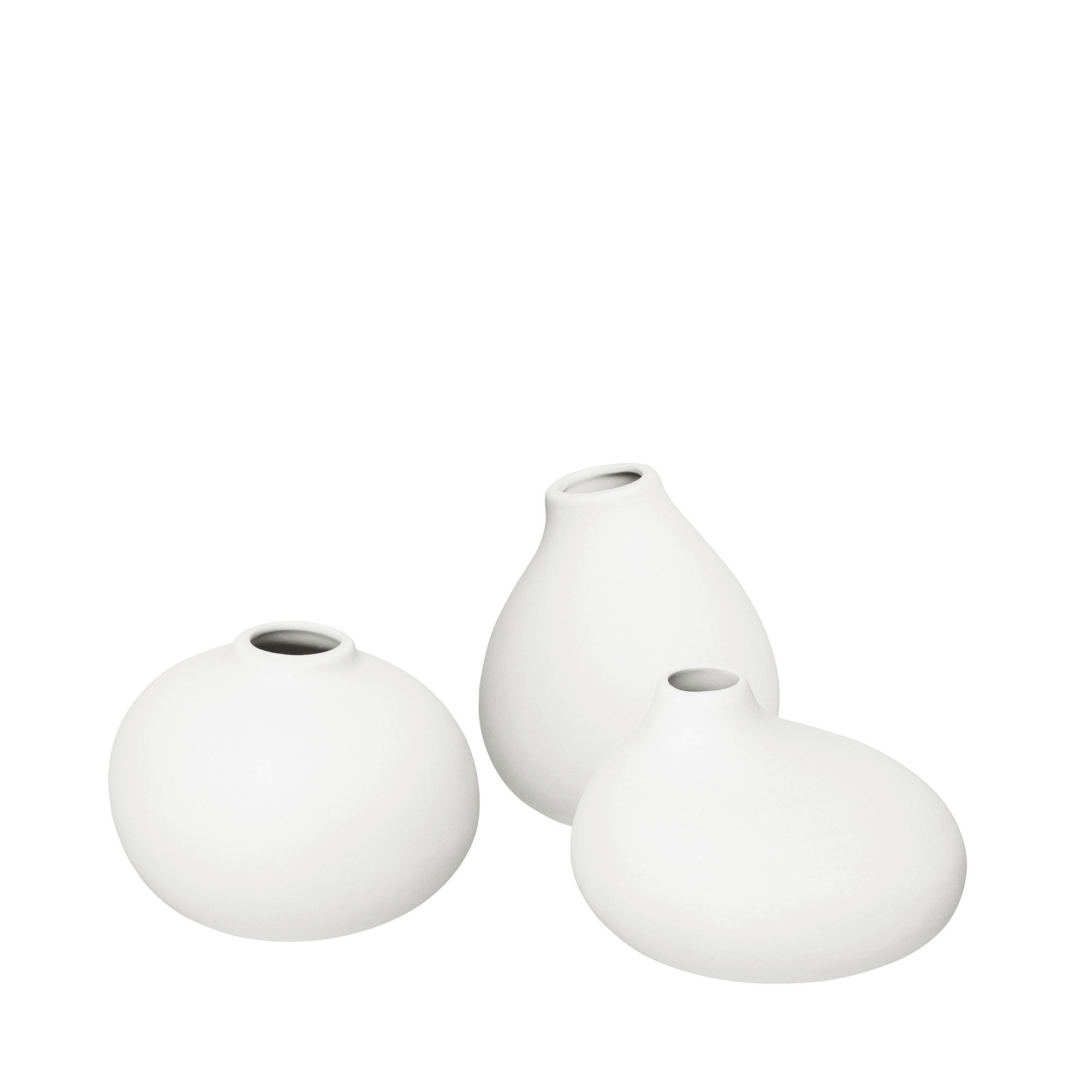 VASE NONA 6,5 cm  - Weiß, Design, Keramik (6,5/9/7cm) - Blomus