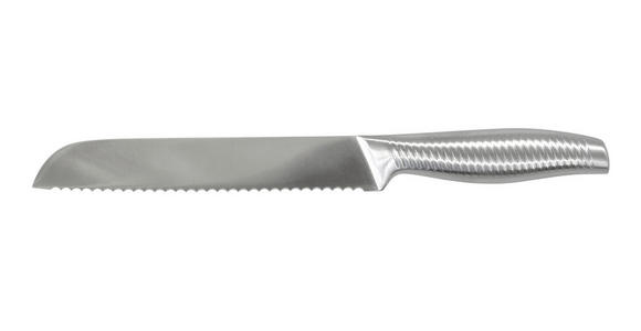 BROTMESSER PERFECT CUT Edelstahl 33 cm - Edelstahlfarben, Basics, Metall (33cm) - Homeware Profession.