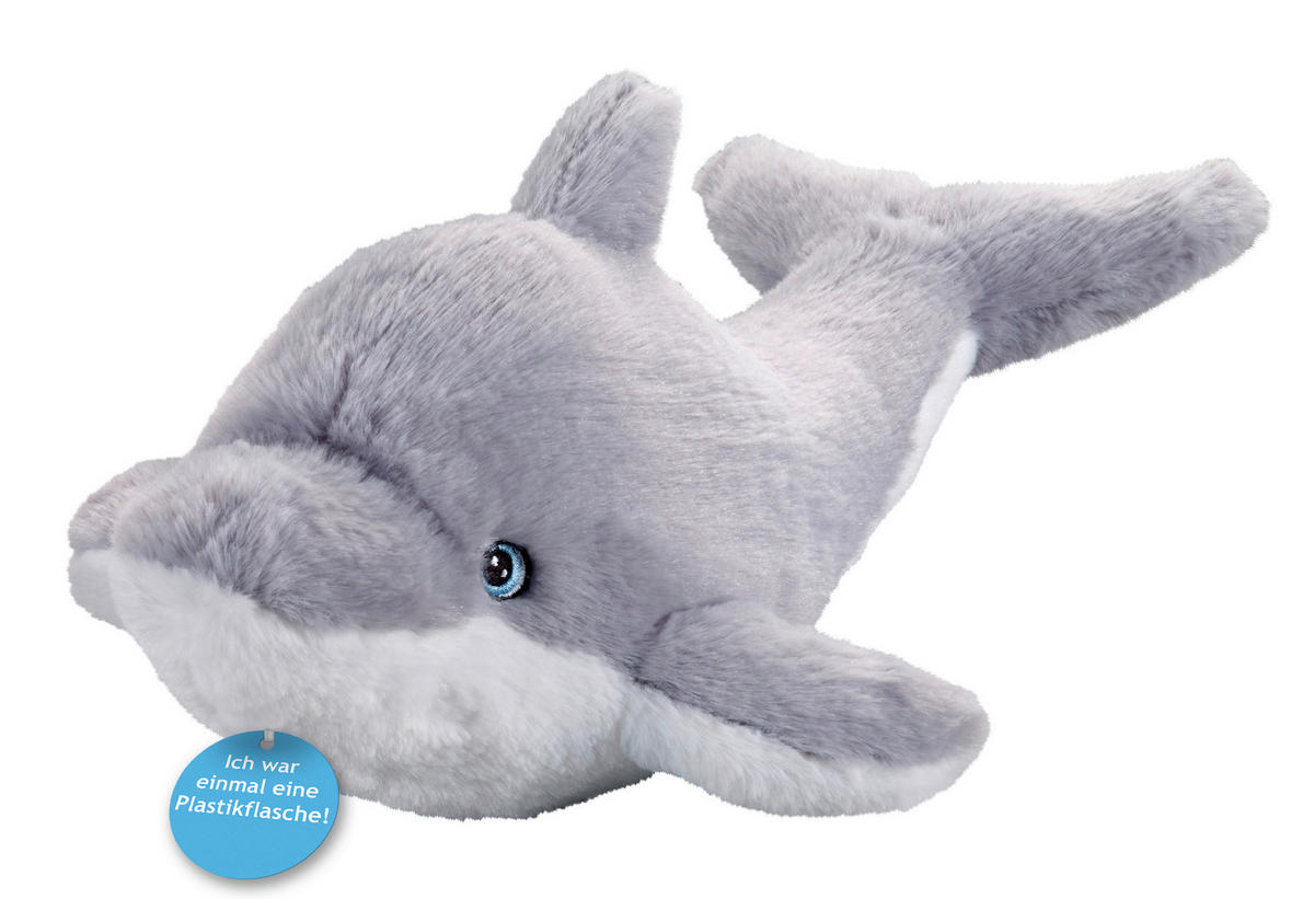 KUSCHELTIER ÖKO-Line  - Grau, Basics, Kunststoff (33 cmcm)