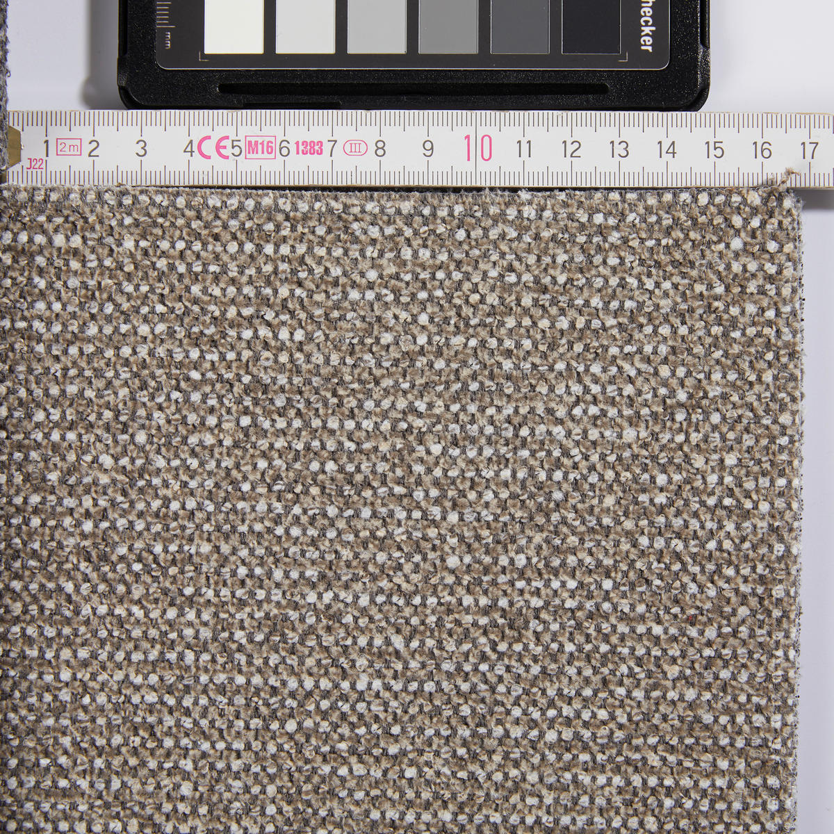 ECKSOFA in Chenille Hellgrau, Grau  187/299 cm  - Hellgrau/Schwarz, Design, Textil/Metall (187/299cm) - Schöner Wohnen
