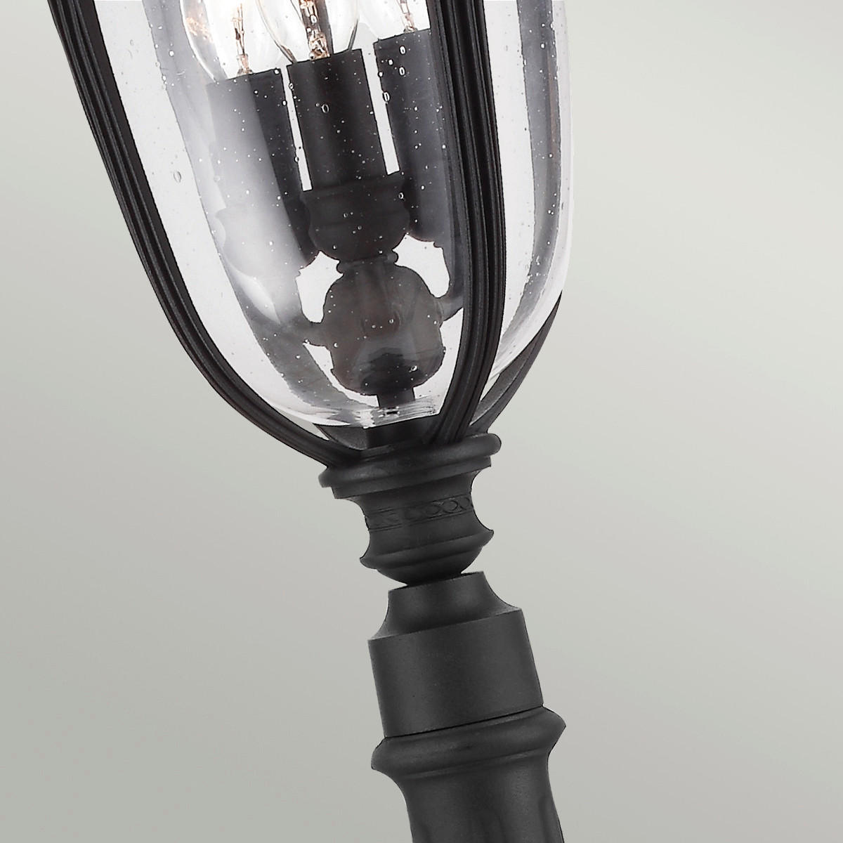WEGELEUCHTE - Schwarz, Basics, Glas/Metall (21.6/118cm) - Elstead Lighting