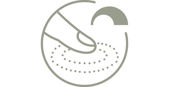 AKKU-TISCHLEUCHTE Atlanta 9/18 cm  - Nickelfarben, Basics, Kunststoff/Metall (9/18cm) - Novel