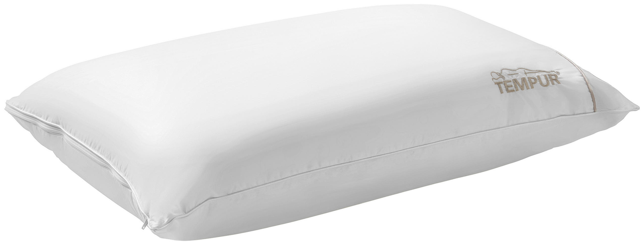 KOPFKISSEN 40/80 cm Viskoelastischer Kern, Federn, Daunen  - Weiß, Basics, Textil (40/80cm) - Tempur