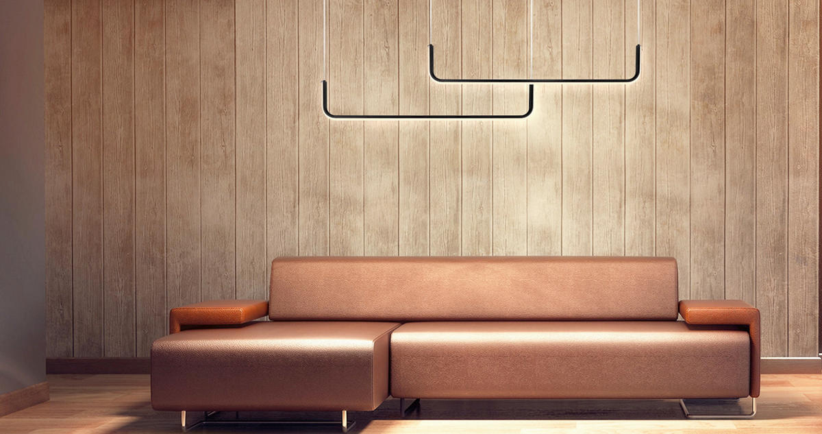 HÄNGELEUCHTE 120/42/180 cm  - Schwarz, Design, Metall (120/42/180cm)